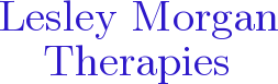 www.lesleymorgantherapies.co.uk Logo